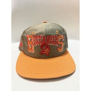 Vintage 90's Tampa Bay Buccaneers Drew Pearson Double Logo Snapback New